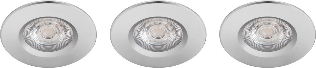 Philips LED Philips Dive Badezimmer-Einbaustrahler – 3-flammig – Chrom