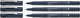 Schneider Schreibgeräte Schneider Fineliner – Pictus – Schwarz – 3 Strichstärken – S-197593