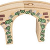 Bigjigs Holzschienenbrücke mit 3 Bögen
