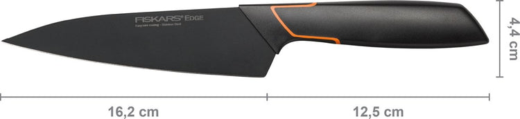 Fiskars Edge Kochmesser – Küchenmesser – japanischer Edelstahl – 15 cm