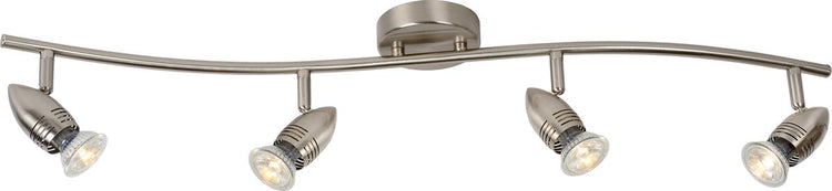 Lucide caro-led - Deckenstrahler (Deckenleuchte) - LED - GU10 - 4x5W 2700K - Mattchrom