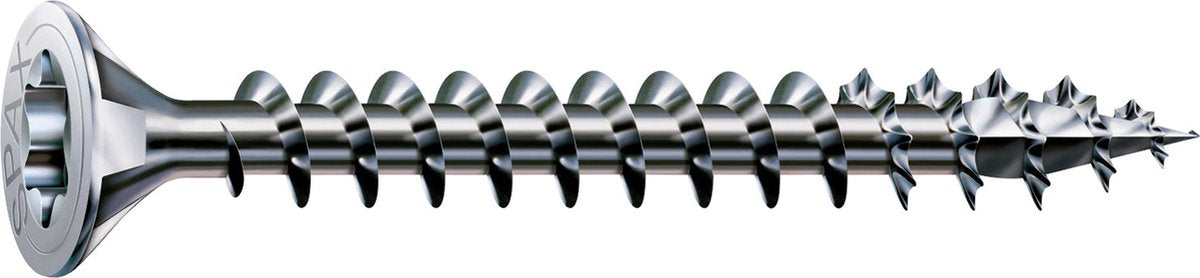 Spax Universalschraube, 3,5 x 25 mm, 360 Stück, Vollgewinde, Senkkopf, T-Star Plus T20, 4Cut, Wirox - 8000000287121