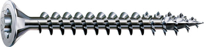 Spax Universalschraube, 3,5 x 25 mm, 180 Stück, Vollgewinde, Senkkopf, T-Star Plus T20, 4Cut, Wirox - 8000000287138