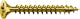 Spax Universalschraube, 3,5 x 40 mm, 360 Stück, Vollgewinde, Senkkopf, Kreuzschlitz Z, 4cut, gelb - 8000000286988