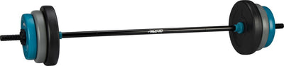 Avento Hantelpumpenset - verstellbar - 20 kg - Schwarz Blau