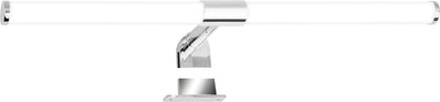 Briloner Sala – LED-Spiegellampe – Spiegelbeleuchtung Badezimmer – neutralweißes Licht 4.000 K – 5 W – 550 lm – Chrom – 55 cm