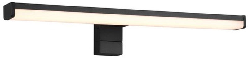 Trio Lino - Wandleuchte - Schwarz matt - inkl. 1x SMD 7,4W - Wandmontage - Badezimmerbeleuchtung