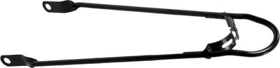 Satplate -Stange 24 matt schwarz mit Stoßfänger