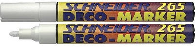Schneider Kreide-Dekomarker 265 weiß 10 Stk.