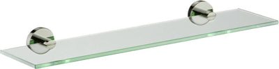 Plieger Vigo Regal – Badezimmerregal 52 cm x 14 cm – Glasregal – Wandmontage – 10 Jahre Garantie – Chrom gebürstet