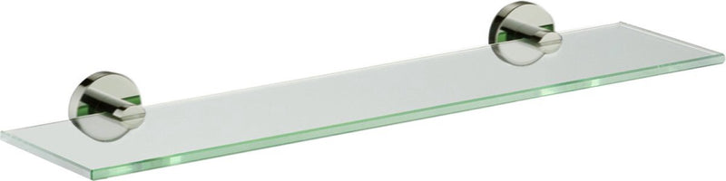 Plieger Vigo Regal – Badezimmerregal 52 cm x 14 cm – Glasregal – Wandmontage – 10 Jahre Garantie – Chrom gebürstet