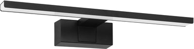 Eglo Conettilla Spiegellampe - Badezimmer - LED - 40 cm - Schwarz und Weiß - einstellbares weißes Licht