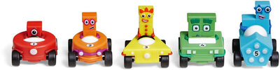 Lernressourcen, Zahlenblöcke, Minifahrzeuge-Set – Lernspielzeug. - 3+