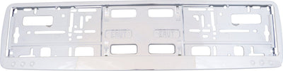 Carpoint Grundplatte Europa 53 x 14 cm Chrom
