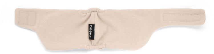 Dooky® Dooky Baby-Gehörschutz – weiches, verstellbares Kopfband – 6–12 Monate – Beige – Öko-Tex-Baumwolle – leicht bequem