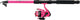 Albatros – Tele Combo Pink – Teleskop-Casting-Rutenrolle – 240 cm – Pink