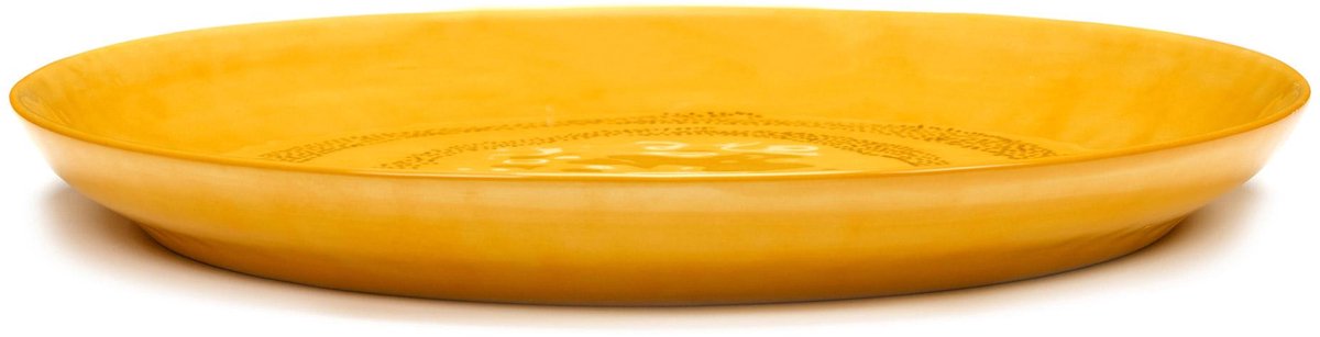 Serax - Ottolenghi Feast - Servierschale S - Gelb Schwarz - 35 ø