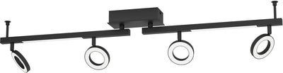 Eglo Cardillio 2 Spot - LED - 98,5 cm - Schwarz