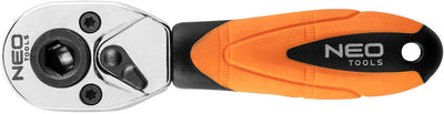 Neo - Ratschenschlüssel - 1 4 Zoll - 105 mm - ergonomischer Griff