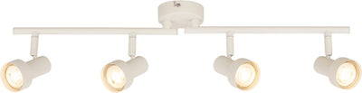 Briloner b.k.licht tapp - Aufbaustrahler - Deckenstrahler (Deckenlampe) - 4x GU10-Fassung - Altweiß - 60,5 cm
