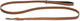 Beeztees Balacron-Axt – Hundeleine – Kunstleder – braun – 180 x 1,5 cm