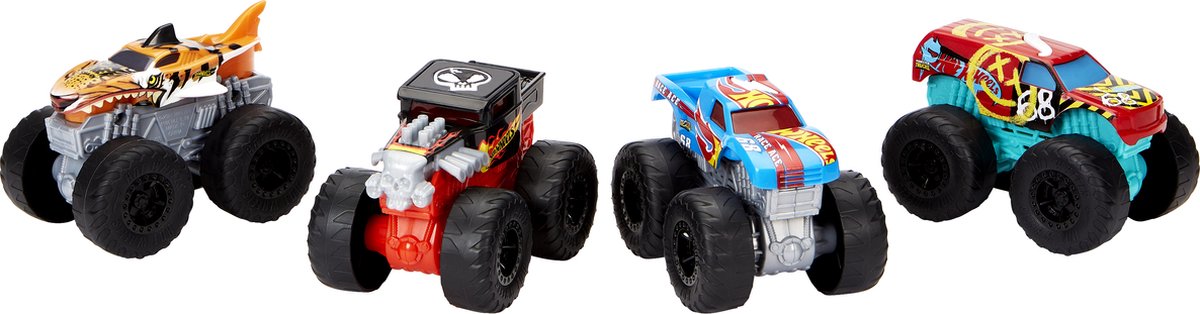 Hot-Wheels-Monstertrucks-Roarin'-Wreckers-Sortiment
