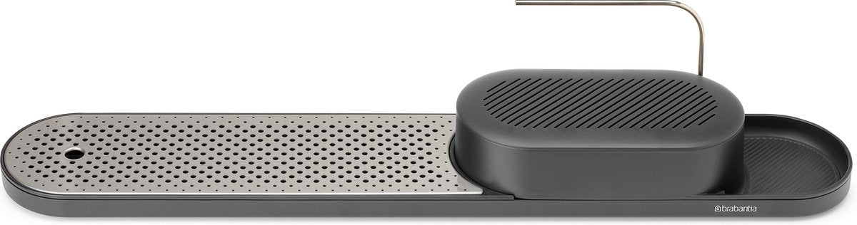 Brabantia Sinkstyle Spülbecken-Organizer-Set – Mineral Infinite Grey