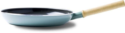 Greenpan Mayflower Bratpfanne 28 cm – PFAS-freie Antihaftbeschichtung – Induktionsbratpfanne – Keramikbratpfanne – nicht ofenfest – Kaltgriffe – blau