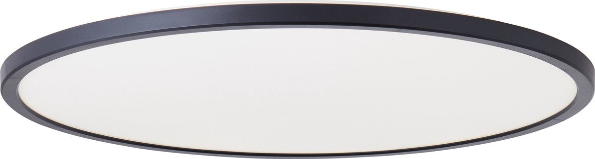 Brilliant Brennan – Deckenleuchte – Badezimmer – LED 35 W 4000 K – 3-Stufen-Dimmer – IP44 – Schwarz und Weiß