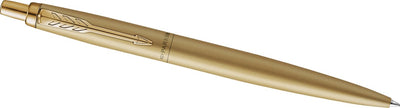 Parker Jotter XL Kugelschreiber – mittlere Spitze – blaue Tinte – einfarbig mattgold – inkl. Geschenkbox