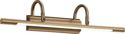 Trio cuadro - Wandleuchte - Altmessing - inkl. 1x SMD 8W - Osram Leuchtmittel - Beleuchtung nach oben und unten - Wandmontage - nicht dimmbar