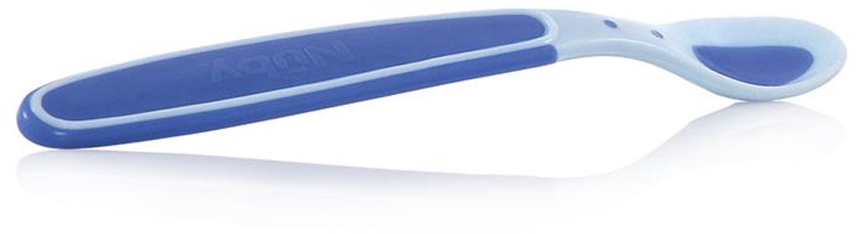 Nûby Hot Spoon Löffel blau 4 Monate+ (3 Stück)