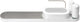 Brabantia Sinkstyle Spülbecken-Organizer und Seifenspender-Set – groß – Mineral Fresh White