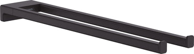 Hansgrohe addstoris Handtuchhalter 2-Deckel mattschwarz