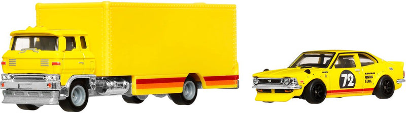 Hot Wheels Car Culture: Team Transport JBM34, Fahrzeugset, 3 Jahre, Metall, Gelb