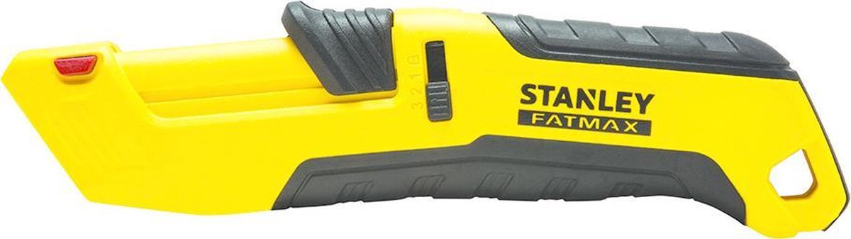 Stanley Fatmax – Sicherheitsmesser – automatisch einfahrende Klinge – 3 Einstellungen – Griff aus Bi-Material