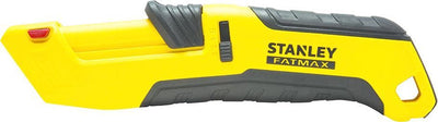 Stanley Fatmax – Sicherheitsmesser – automatisch einfahrende Klinge – 3 Einstellungen – Griff aus Bi-Material