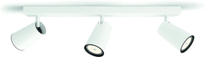 Philips LED Philips Paisley Aufbaustrahler – 3-flammig – Weiß