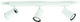 Philips LED Philips Paisley Aufbaustrahler – 3-flammig – Weiß