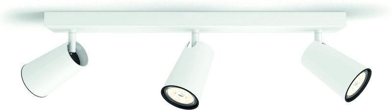 Philips LED Philips Paisley Aufbaustrahler – 3-flammig – Weiß