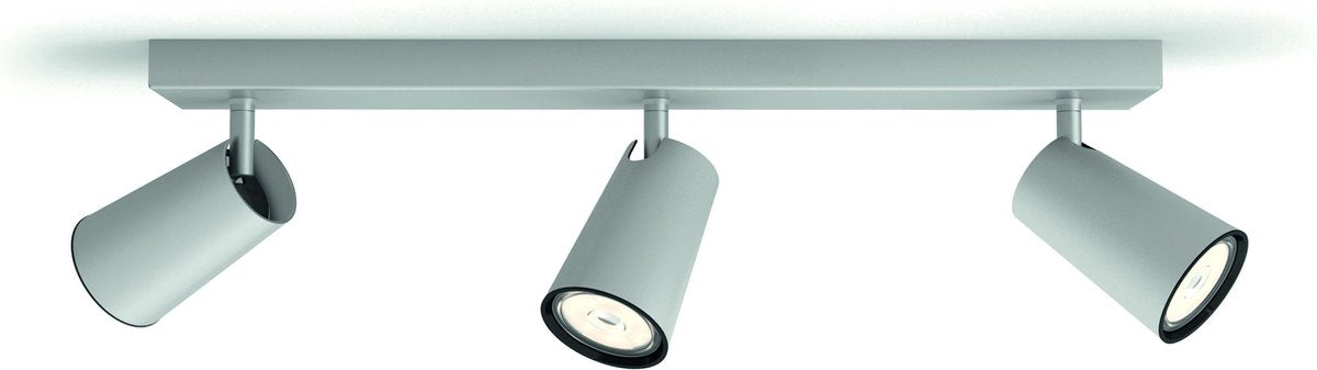 Philips LED Philips Paisley Aufbaustrahler – 3-flammig – Aluminium