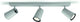 Philips LED Philips Paisley Aufbaustrahler – 3-flammig – Aluminium