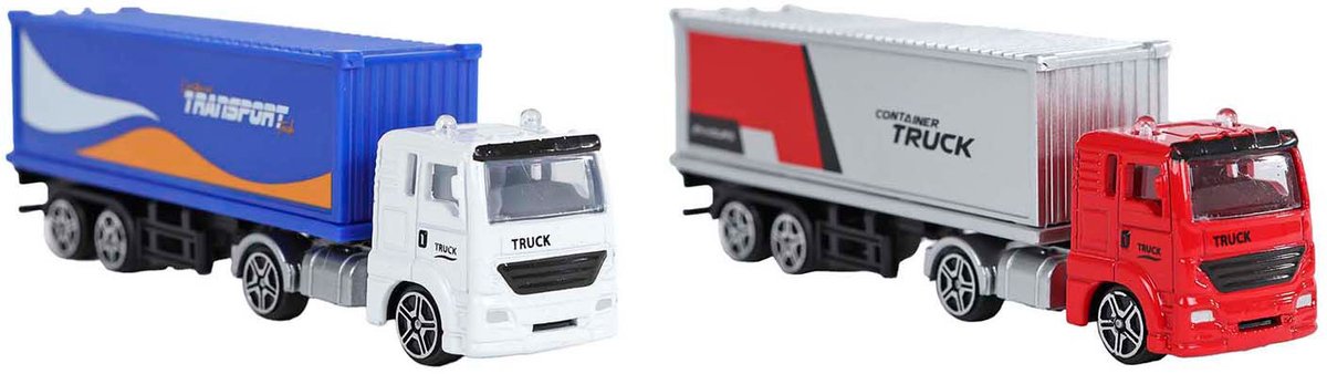 2-sly-LKW-Die-Cast, 12 cm