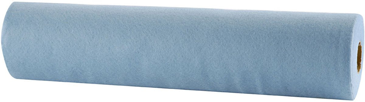 Creativ Company Hobbyfilz, B: 45 cm, Stärke 1,5-2 mm, 180-200 g, hellblau, 5 m 1 Rolle