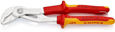 Knipex cobra® vdie Hightech-Wasserpumpenzange | 250mm Länge | isoliert | Mehrkomponentenhülle - 87 26 250 t