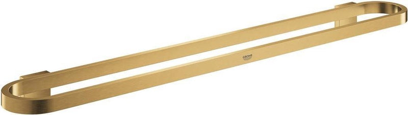Grohe Selection Handtuchhalter 600 mm oder Halter für Glasablage – Cool Sunrise Brushed (Mattgold) – 41056GN0