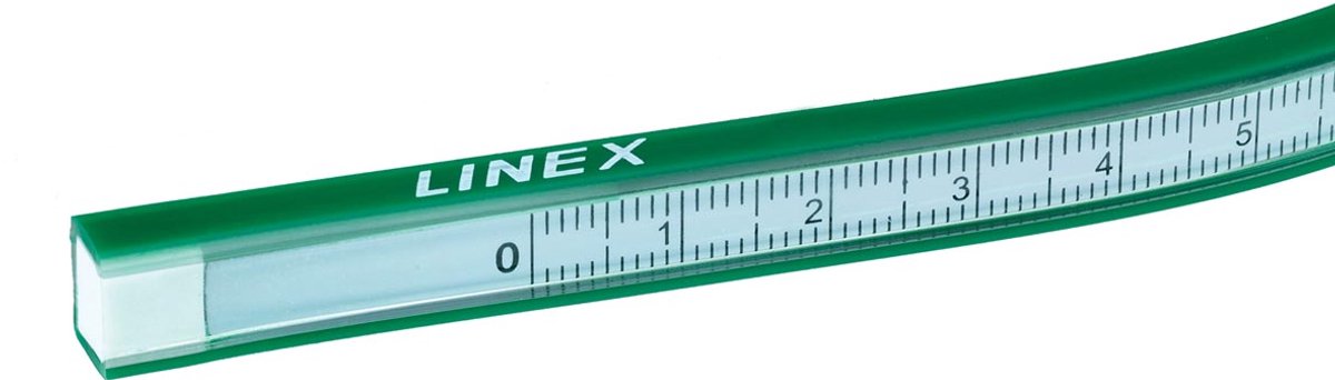 Flexibles Linex-Lineal von 30 cm