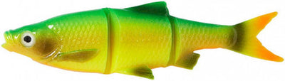 Savage Gear 3D Roach Swim Jerk 12,5 cm – 18 g (2 Stück), Feuertiger