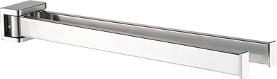 Plieger Altea Handtuchhalter – 2-armig – 36 cm breit – Chrom gebürstet