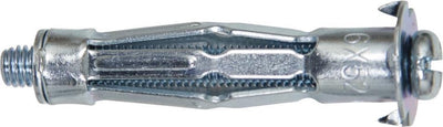Fischer Metall-Hohldübel HM 6 x 52 s mit metrischer Schraube